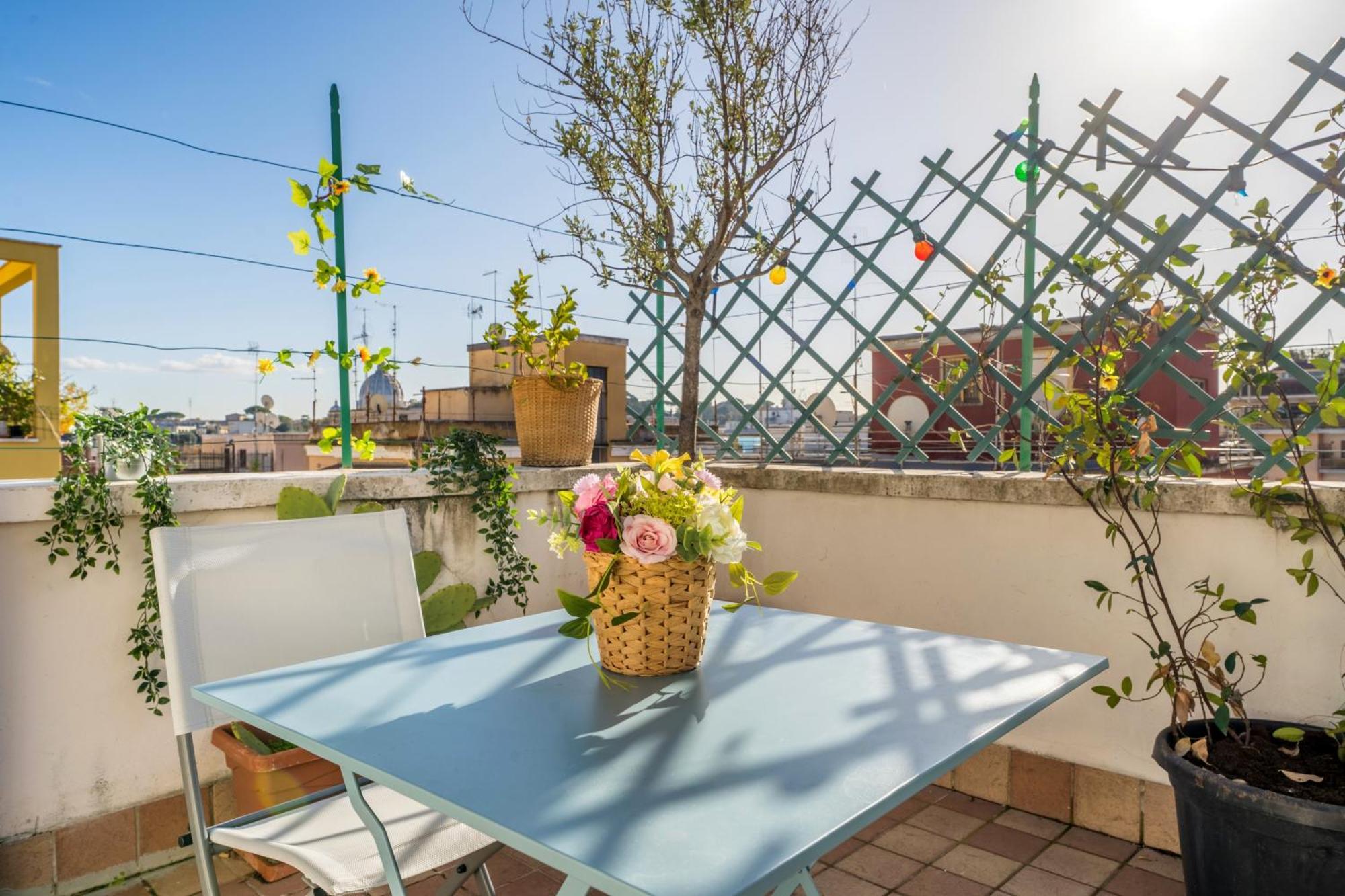Welcome Dhome - Cozy Penthouse With St. Peter View Rome Luaran gambar